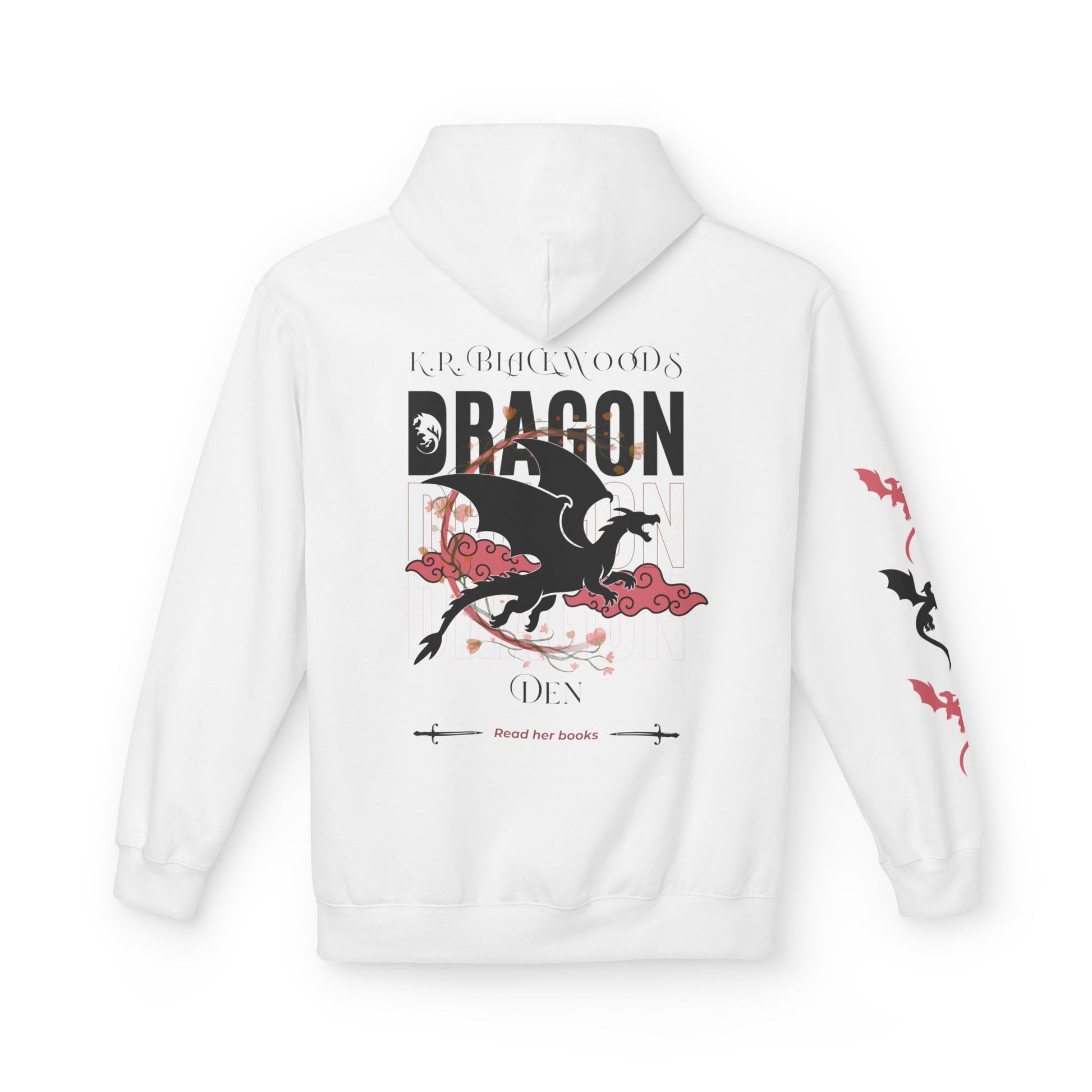 Dragon Den Hoodie with Sleeve Design- INTERNATIONAL