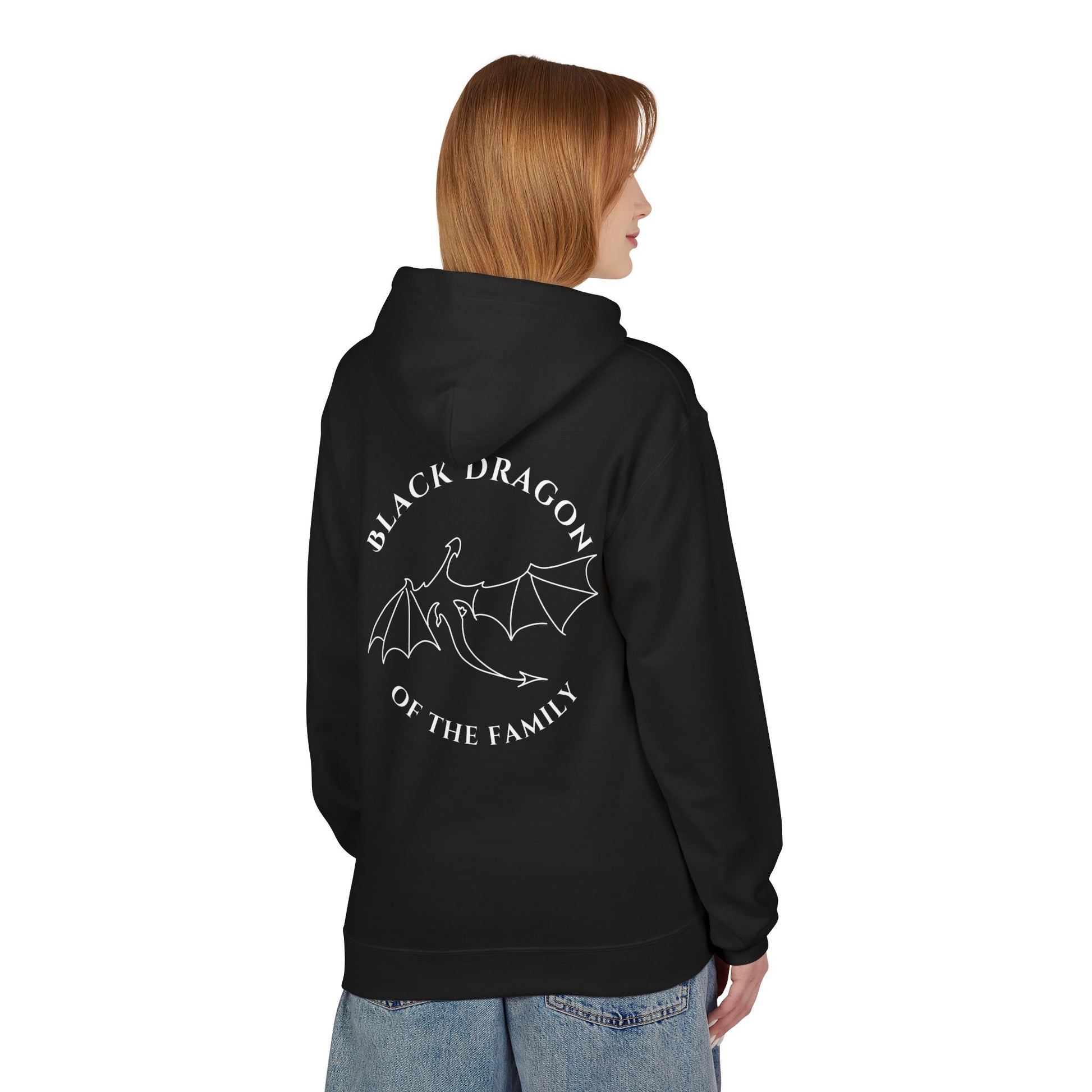 Black Dragon of the Family Hoodie