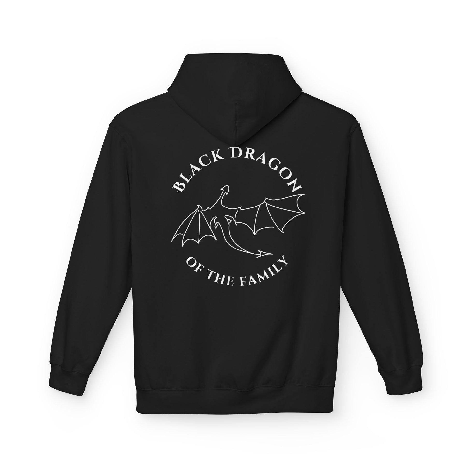 Black Dragon of the Family Hoodie