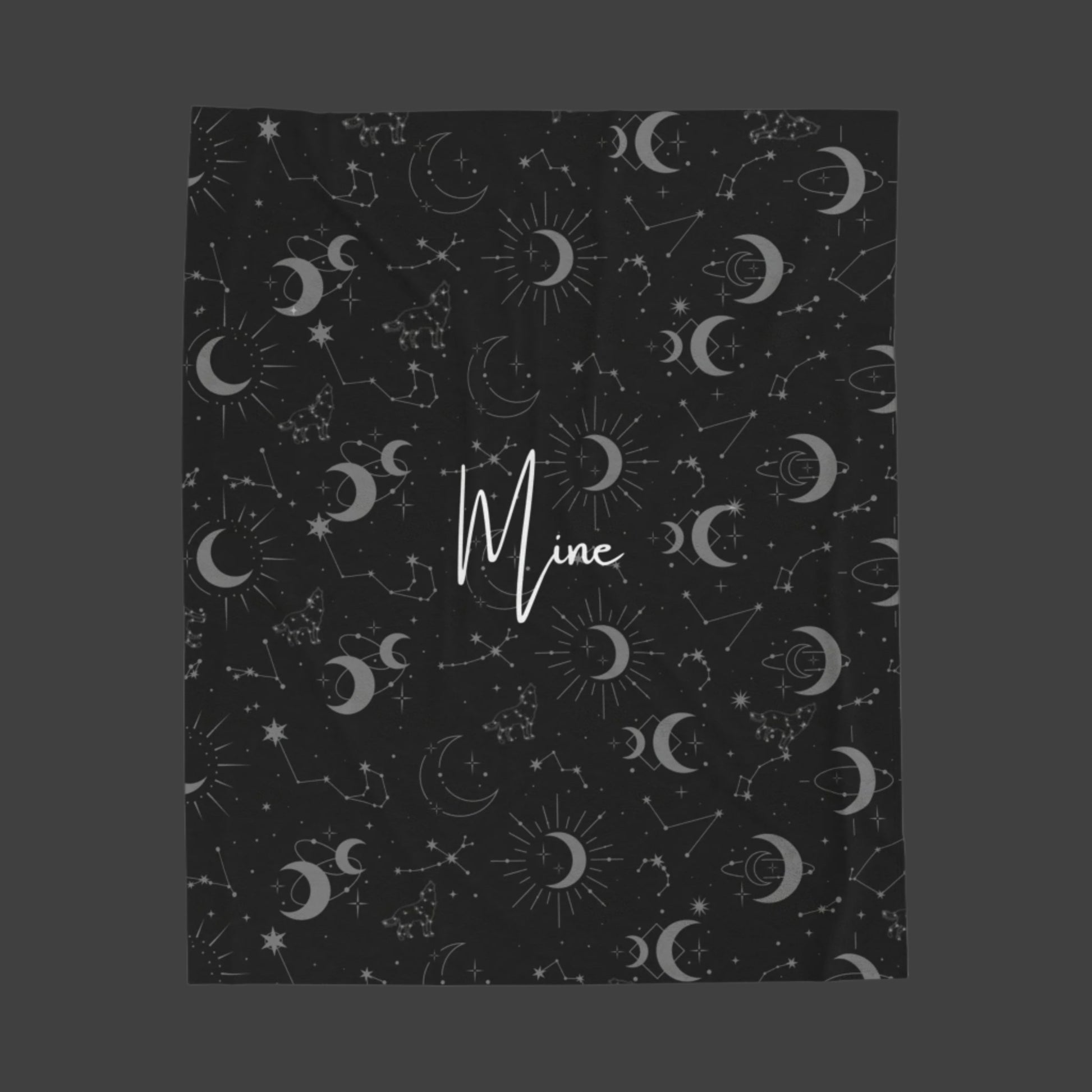 Mine velveteen blanket