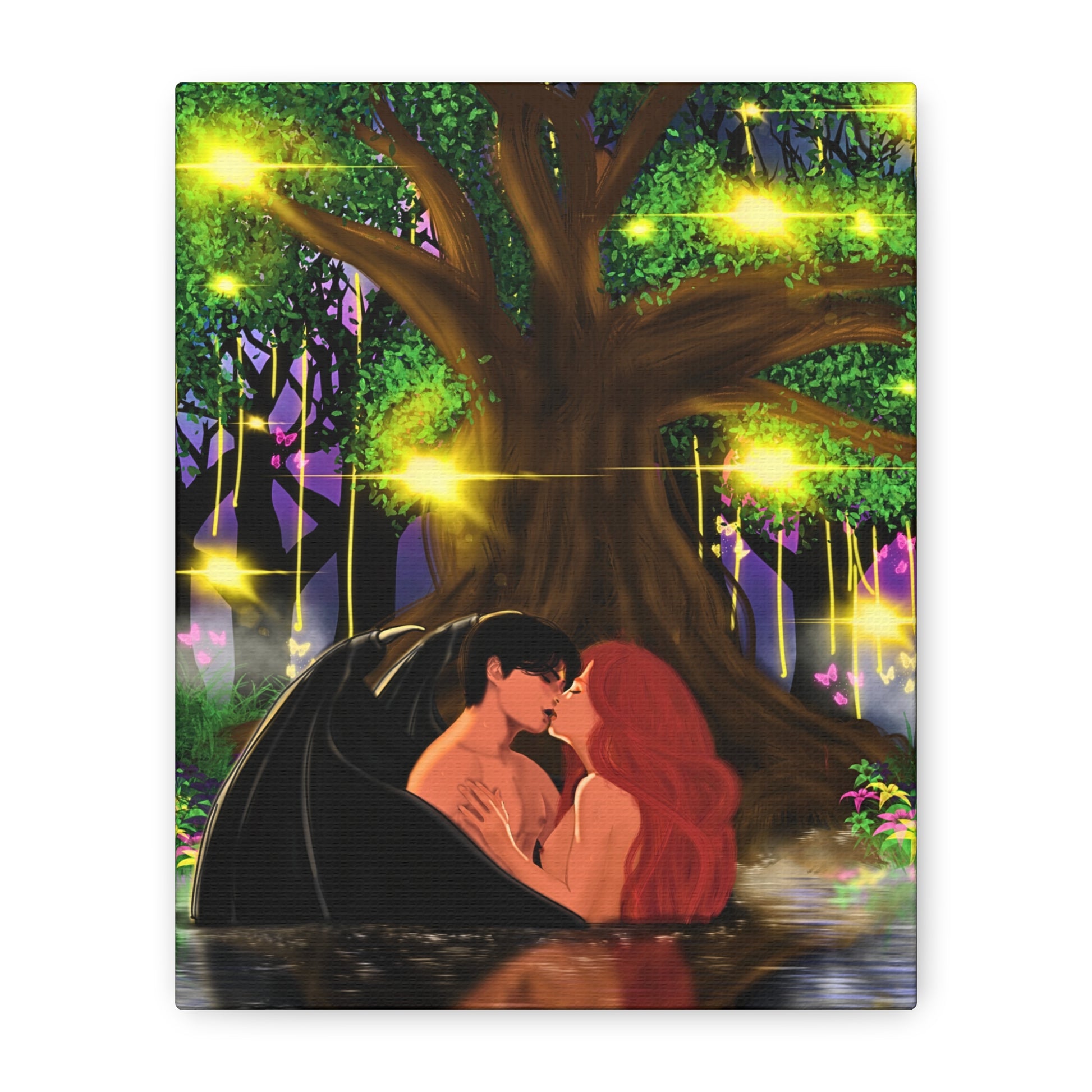 The tree scene canvas