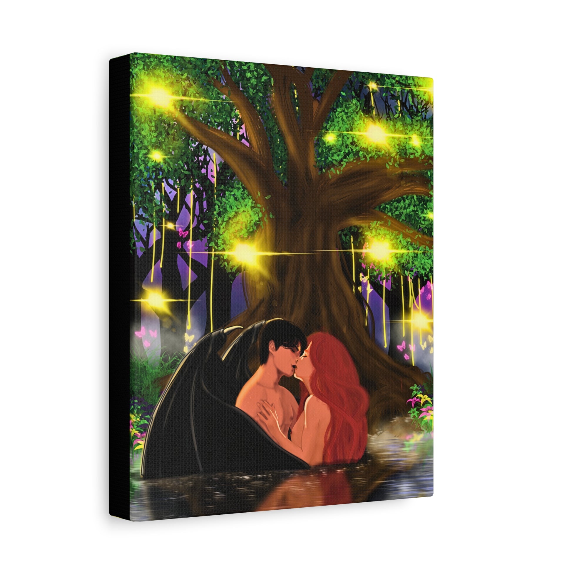 The tree scene canvas