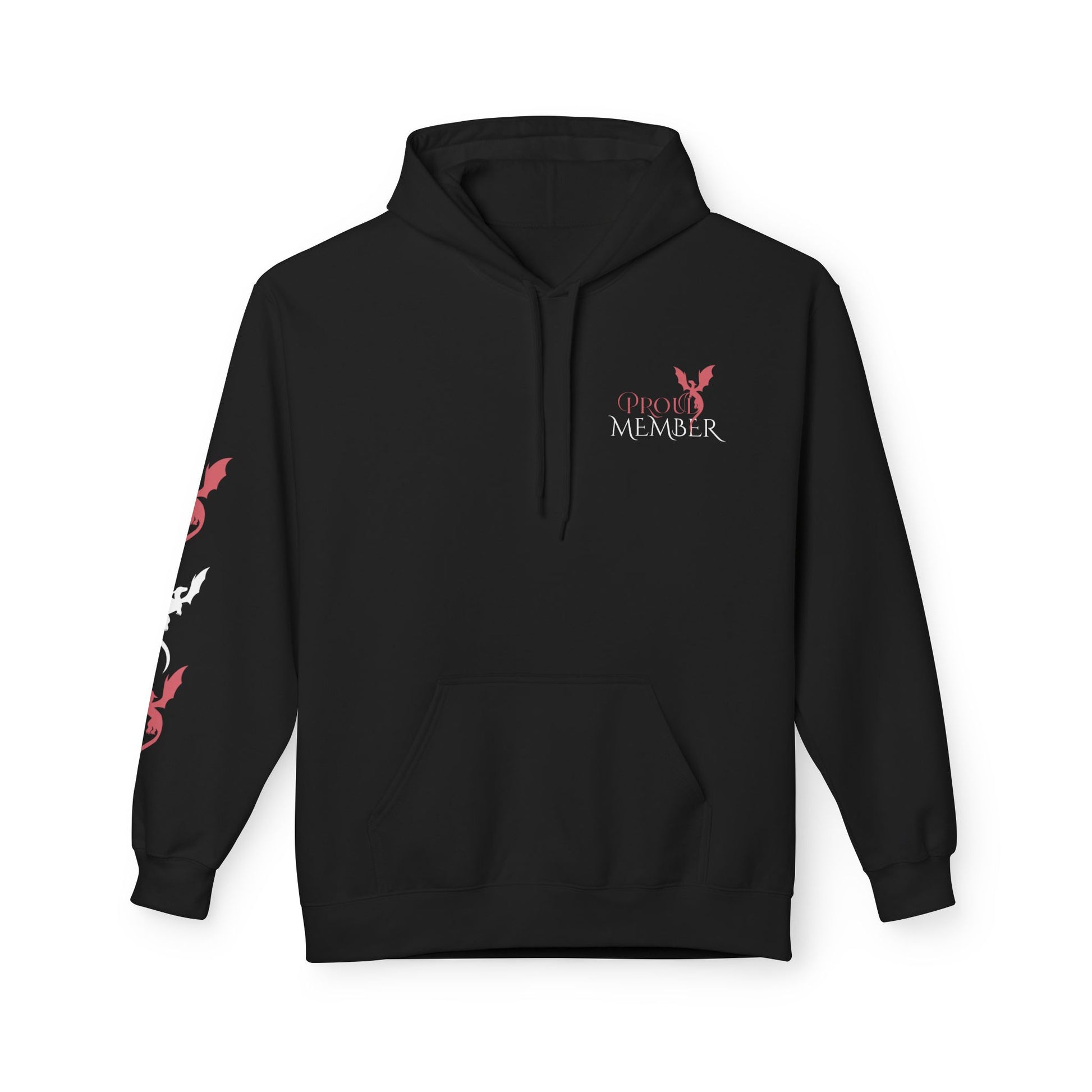 Dragon Den Hoodie with Sleeve Design- INTERNATIONAL