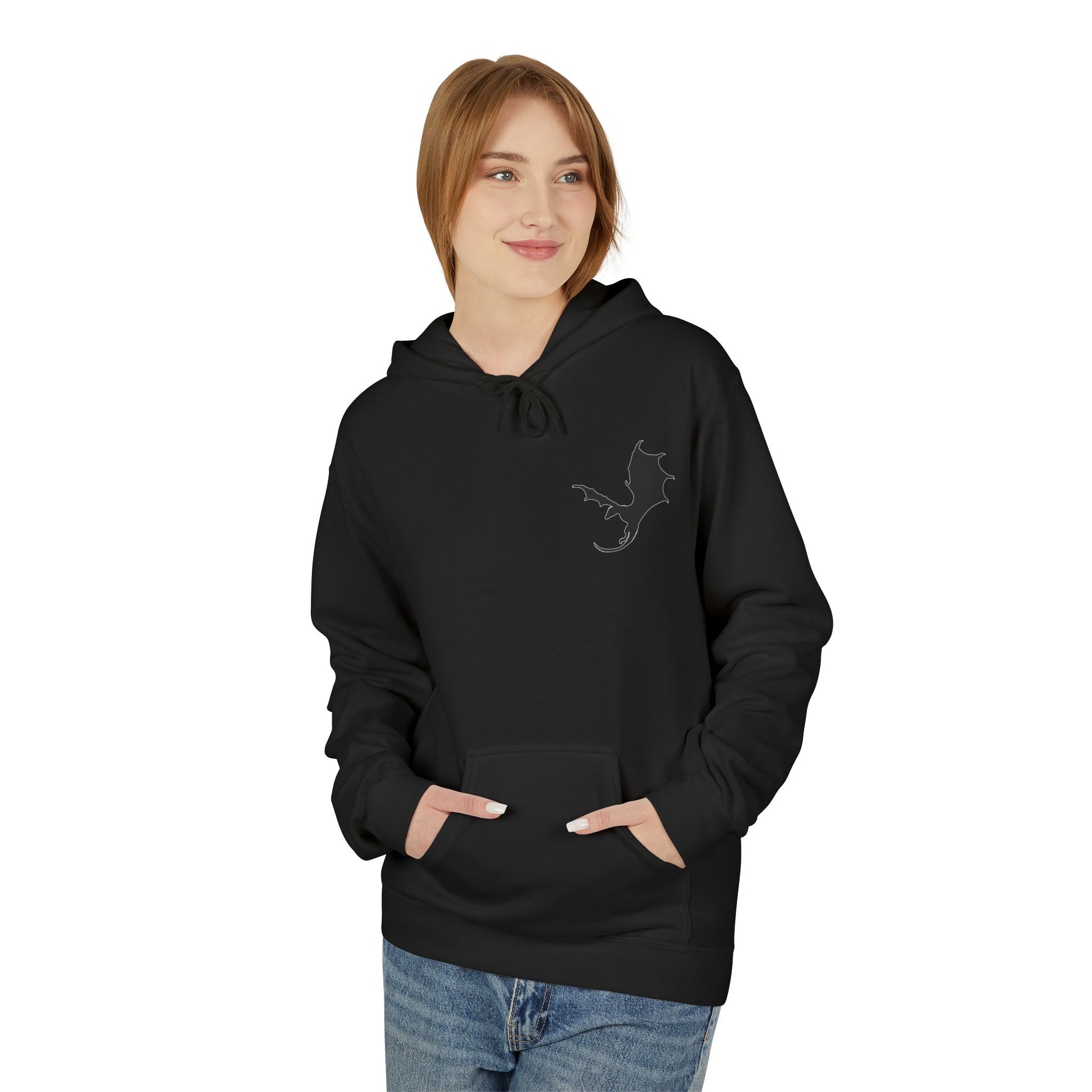 Black Dragon of the Family Hoodie