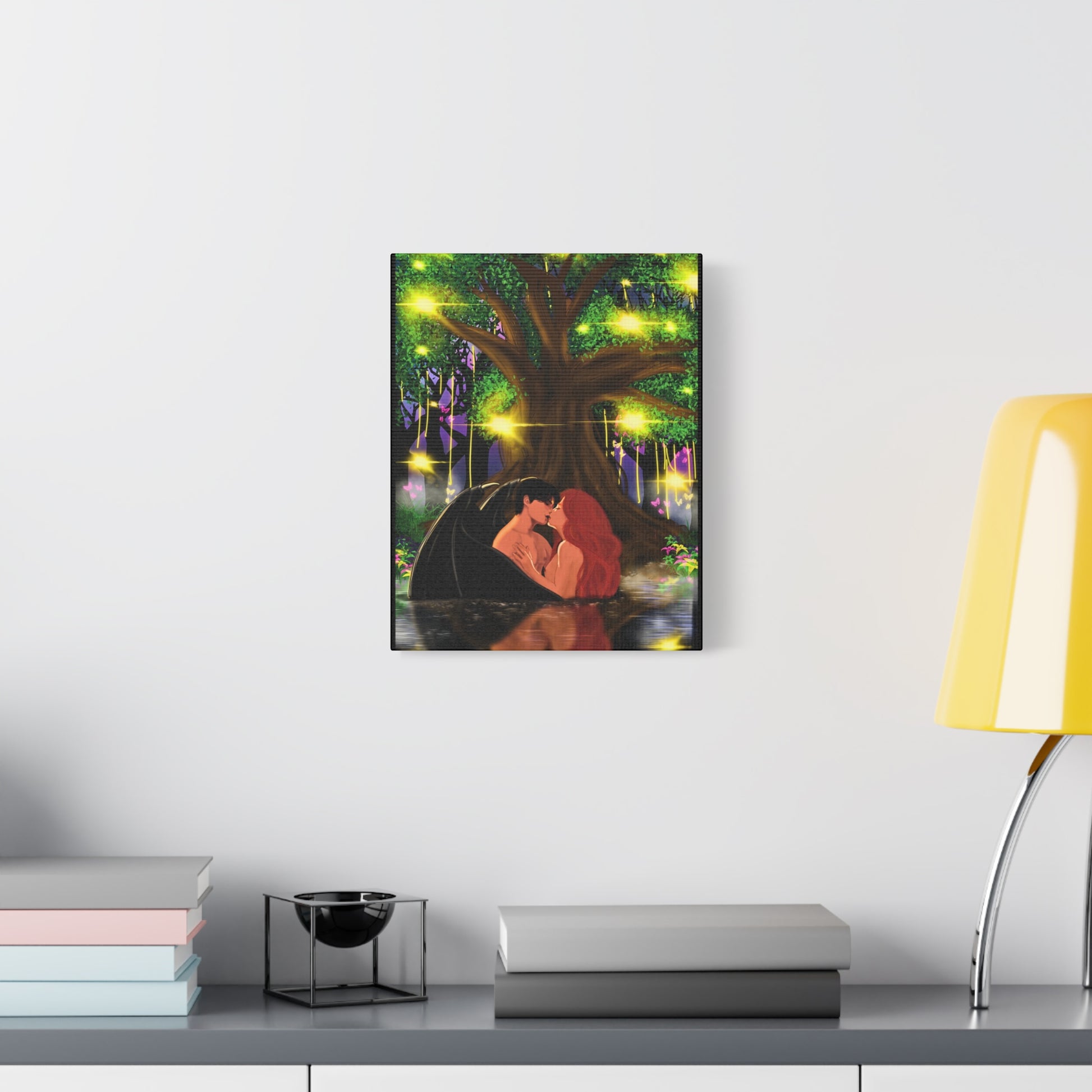 The tree scene canvas