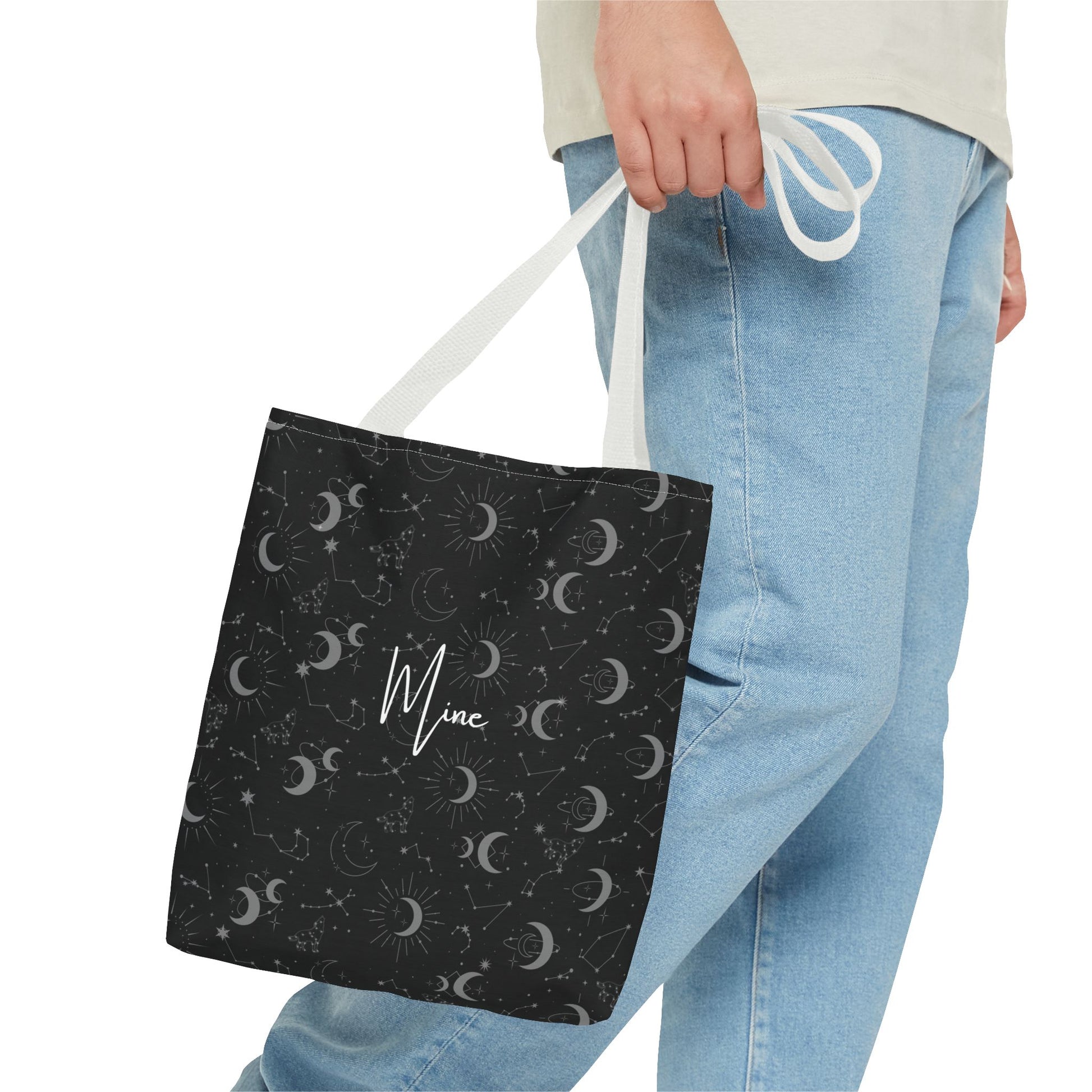 Carrying Starlight tote bag